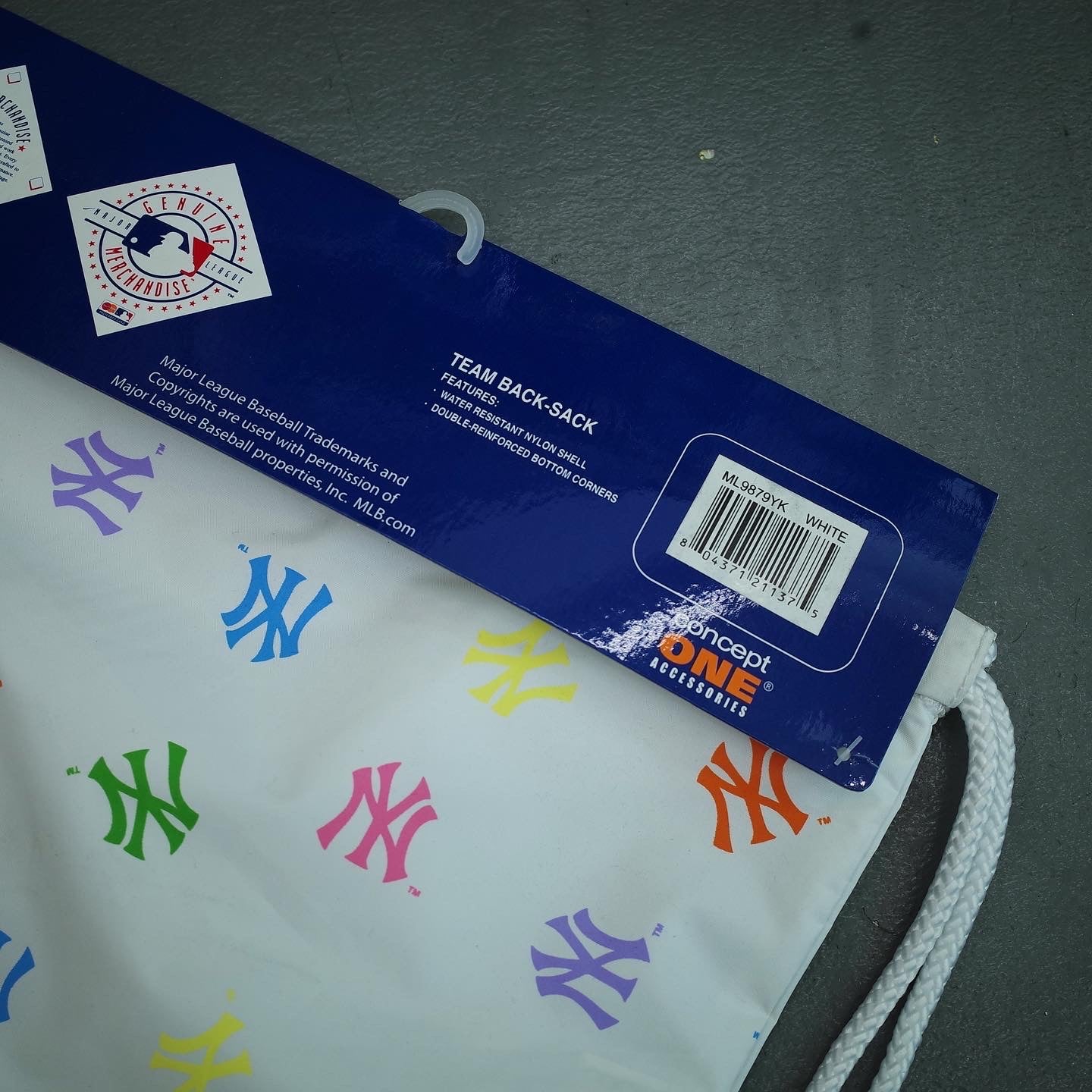 New York Yankees Multi Colored Back-Sack