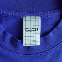 Load image into Gallery viewer, SLON Tech Logo 6.5oz Cotton S/S Tee “Dyed Purple”
