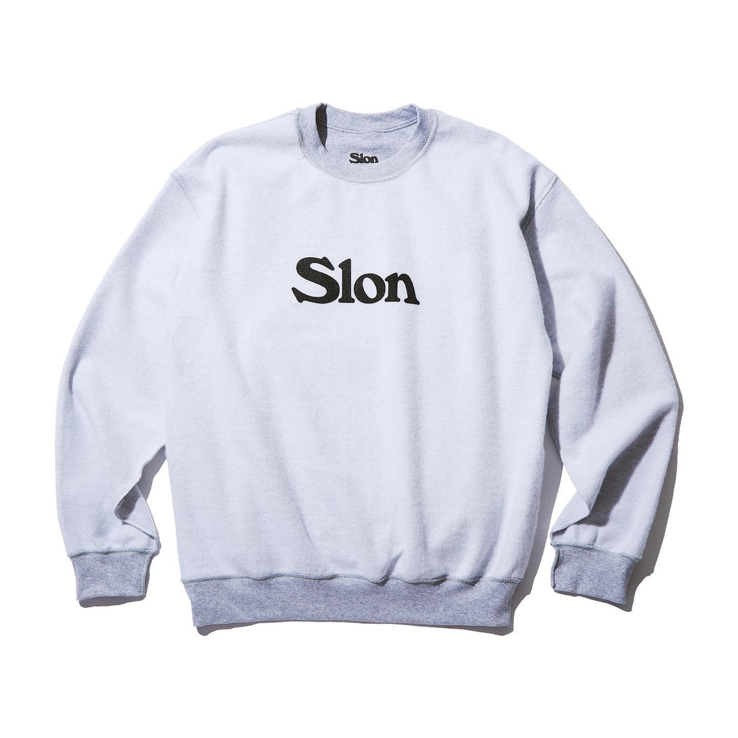 SLON Classic Logo Reversible Sweatshirt “Grey”