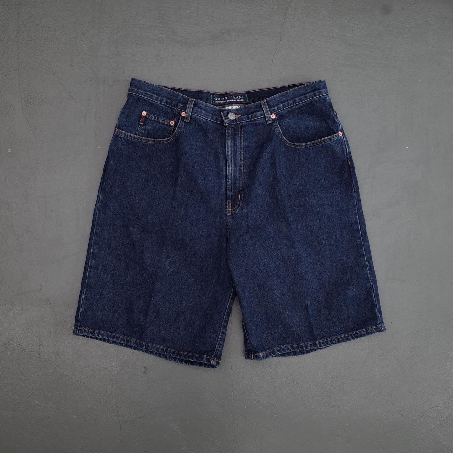 Guess Jeans Washed Denim Shorts