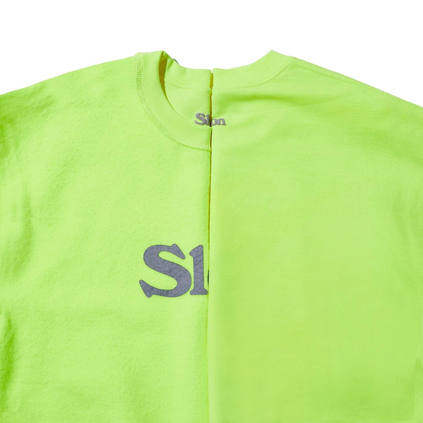 SLON Classic Logo Reversible Sweatshirt “Safety Yellow”