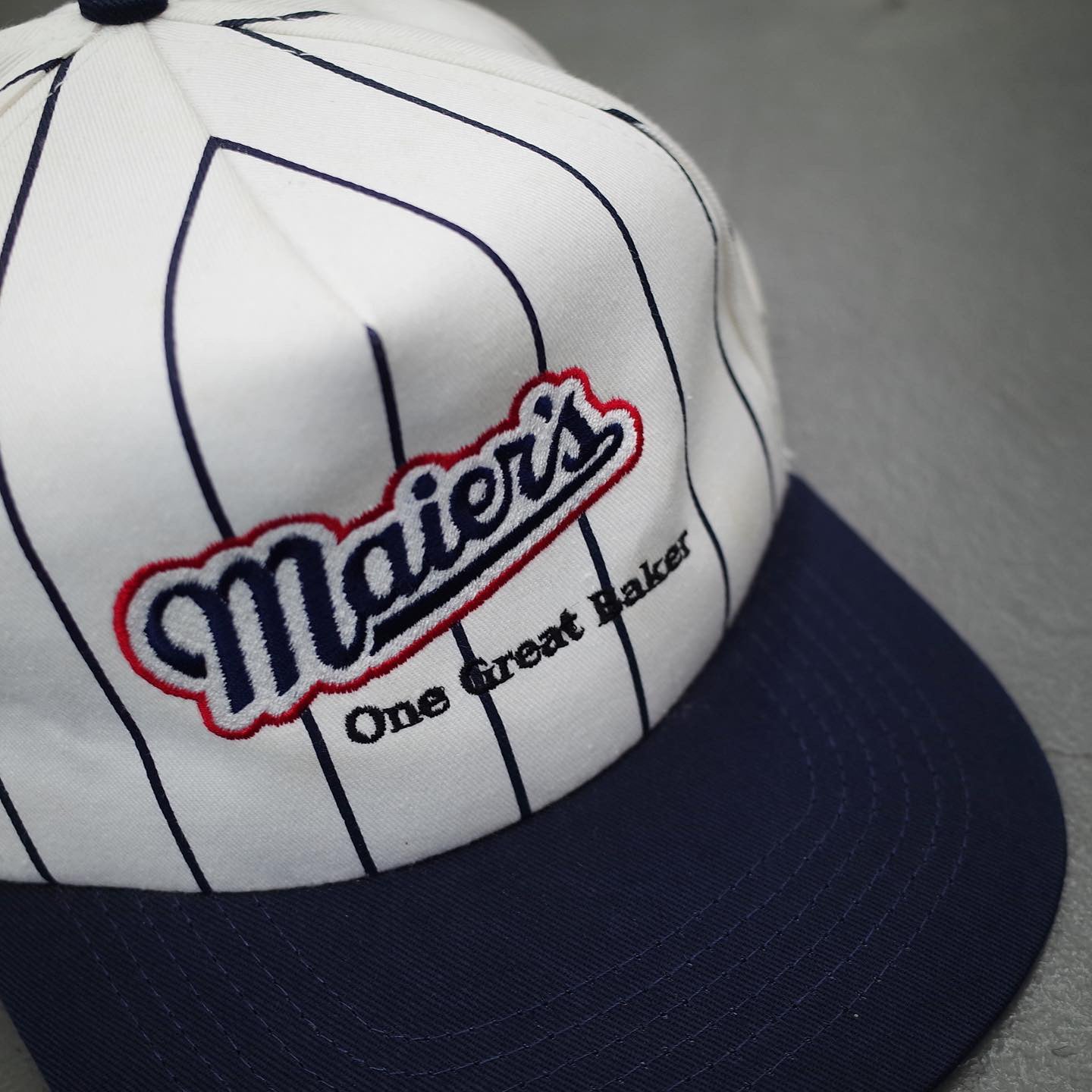 Maier’s One Great Baker Striped SnapBack