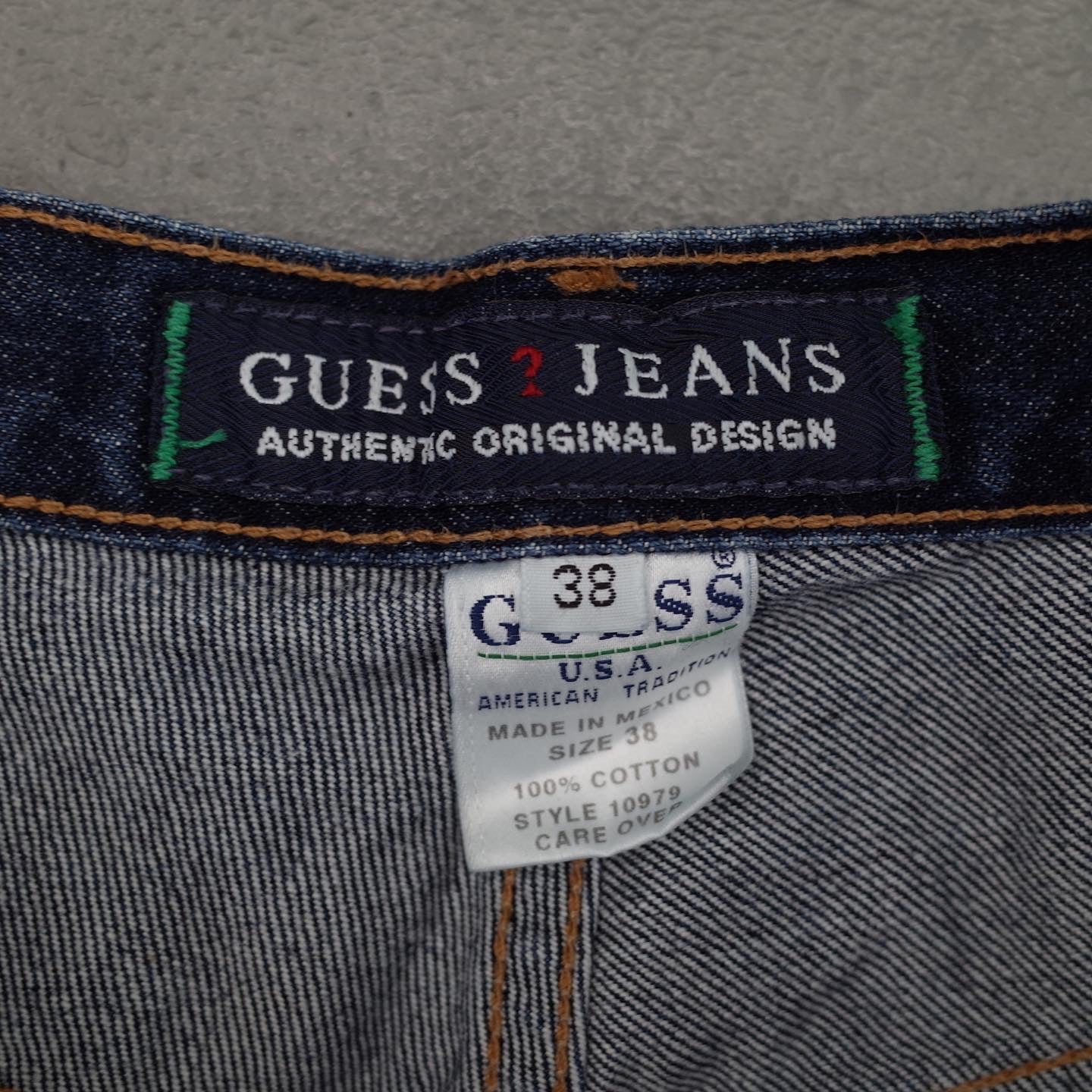 Guess Jeans Washed Denim Shorts