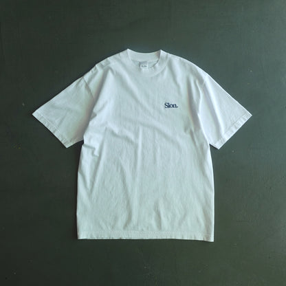 SLON Tech Logo 6.5oz Cotton S/S Tee “White”