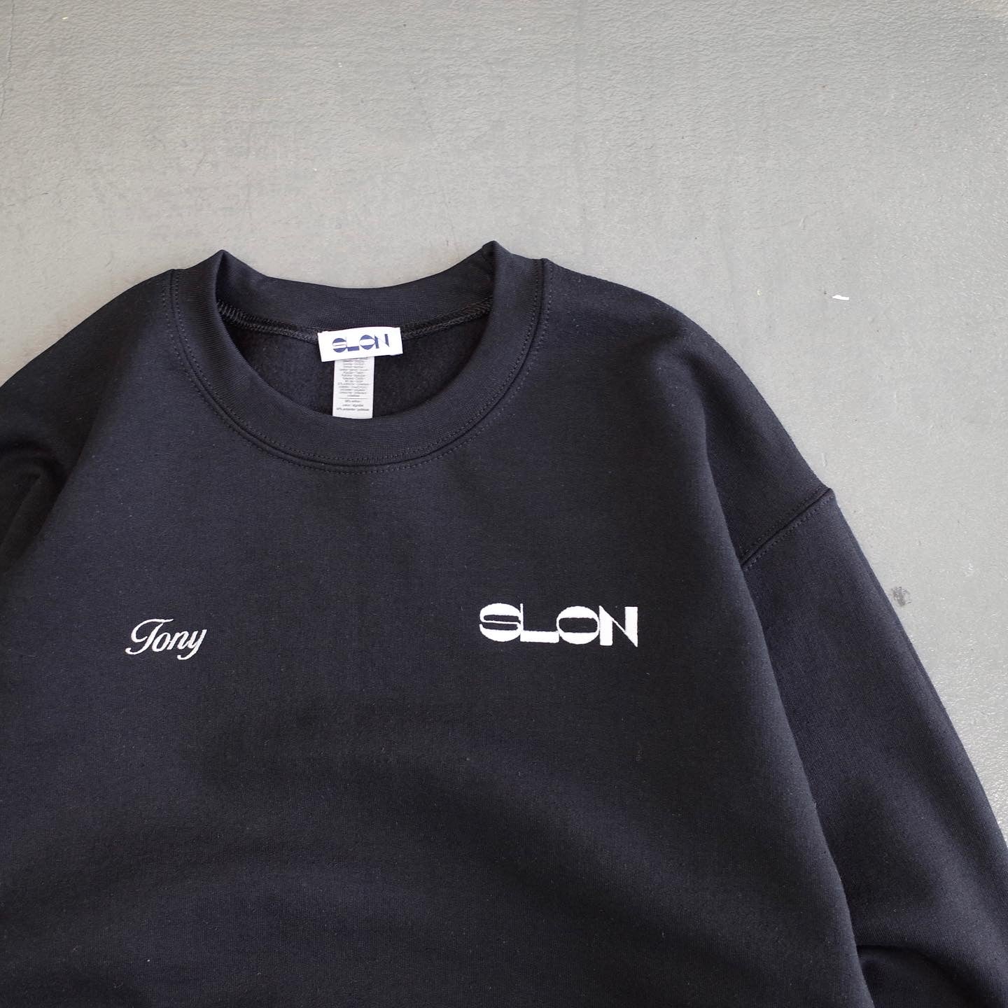 SLON Tony’s Spring Sweater “Black”