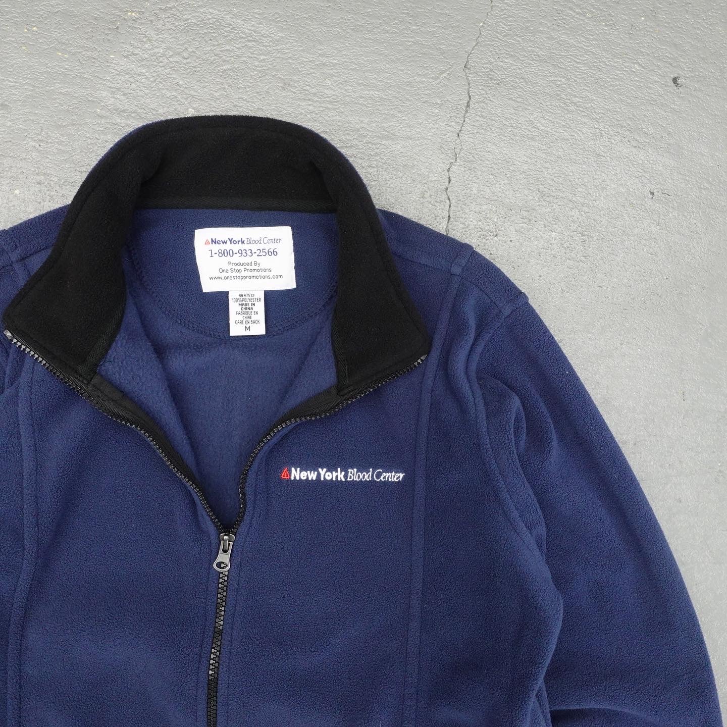 New York Blood Center Zip Up Fleece