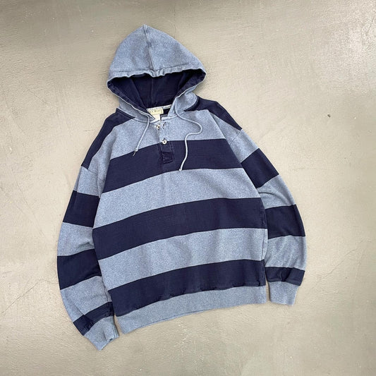 L.L.Bean Vintage Striped Hoodie