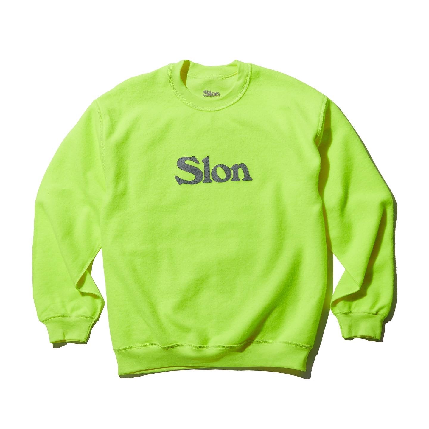 SLON Classic Logo Reversible Sweatshirt “Safety Yellow”