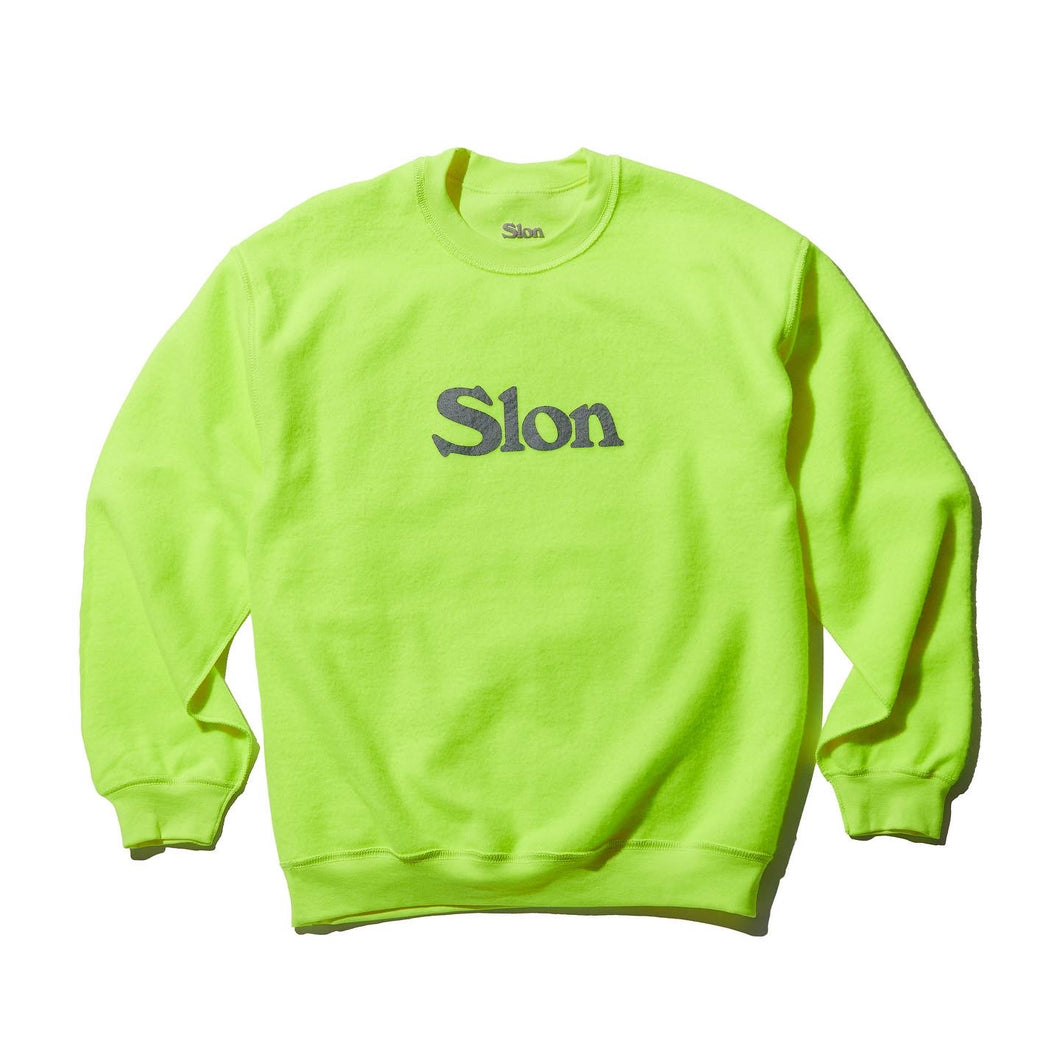 SLON Classic Logo Reversible Sweatshirt “Safety Yellow”