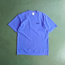 Load image into Gallery viewer, SLON Tech Logo 6.5oz Cotton S/S Tee “Dyed Purple”
