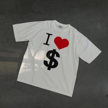Load image into Gallery viewer, I ♡ $ Huey Notebook Paper Promo Tee
